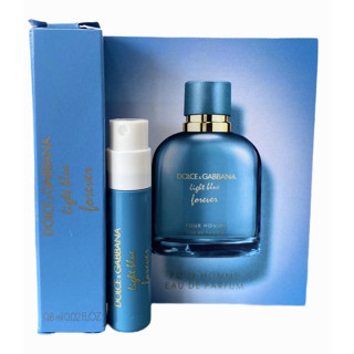 น้ำหอม DOLCE &amp; GABBANA LIGHT BLUE FOREVER POUR FEMME 0.8ML.