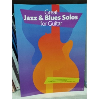 GREAT JAZZ&BLUES SOLOS FOR GUITAR9780711988064