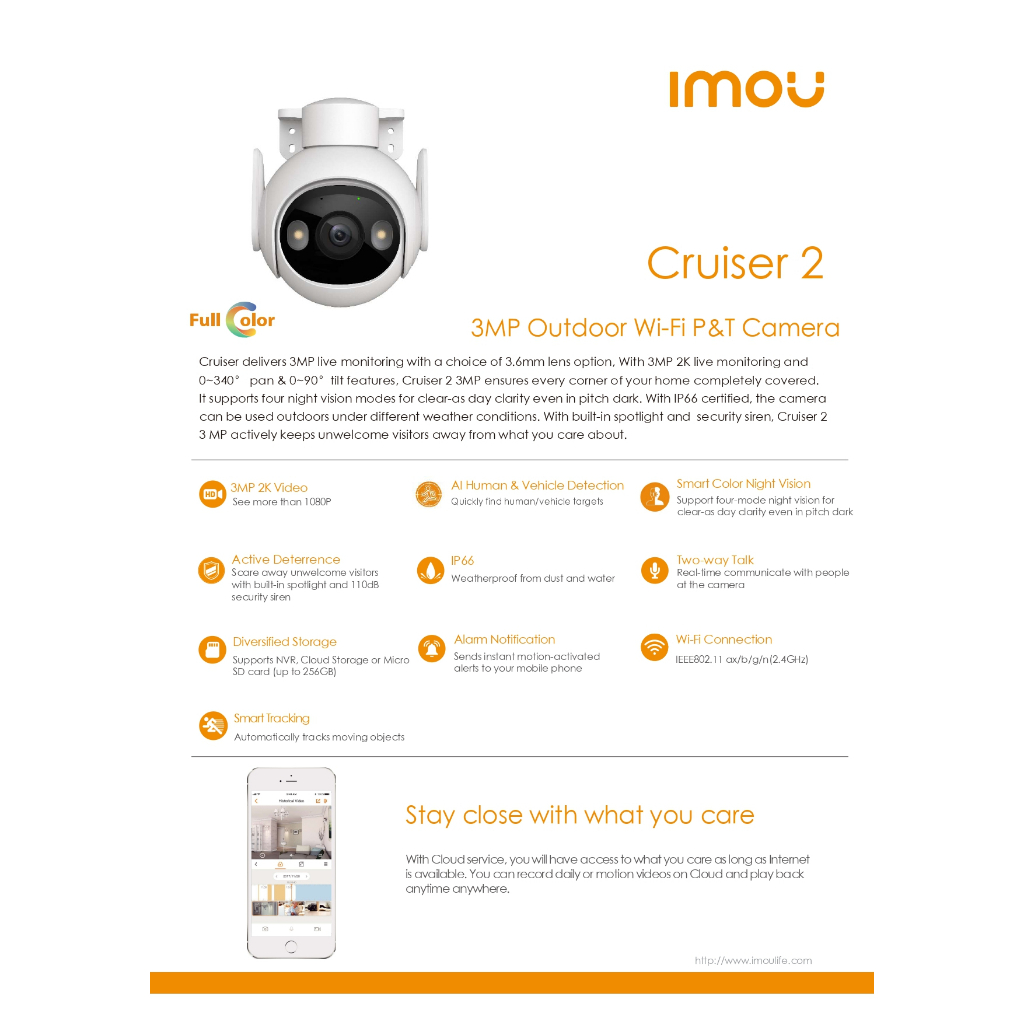 imou-กล้องวงจรปิด-พูดคุยโต้ตอบได้-ภาพสี-24-ชม-รุ่น-cruiser-2-3mp-เลนส์-3-6mm-แบบเลือกซื้อ