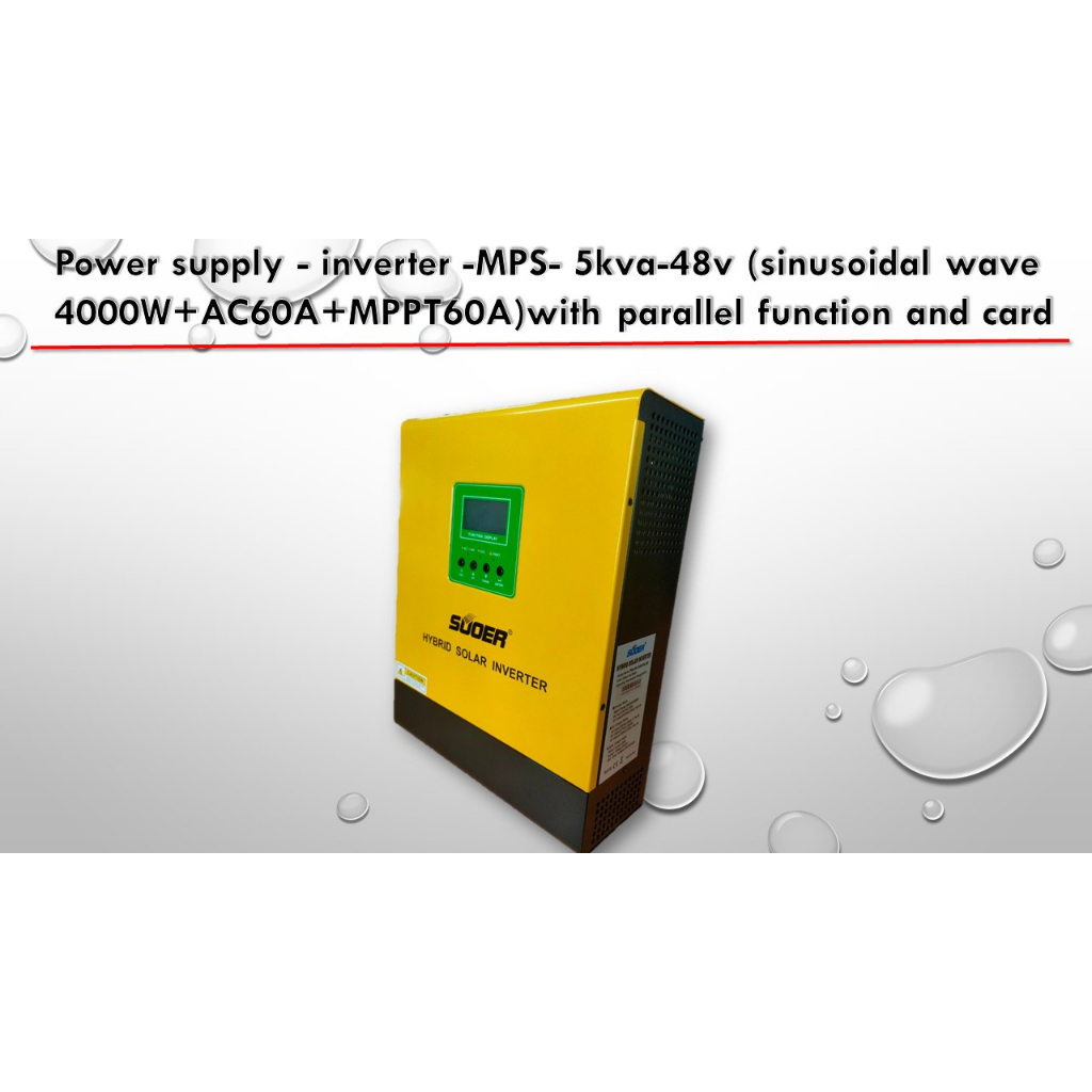 Power supply inverter MPS 5kva48v (sinusoidal wave 4000W+AC60A