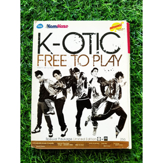 DVD แผ่นเพลง K-OTIC วง เคโอติก อัลบั้ม Free to Play ( DVD แบบ limited edition ทำมา 1,000 ชุด เท่านั้น )