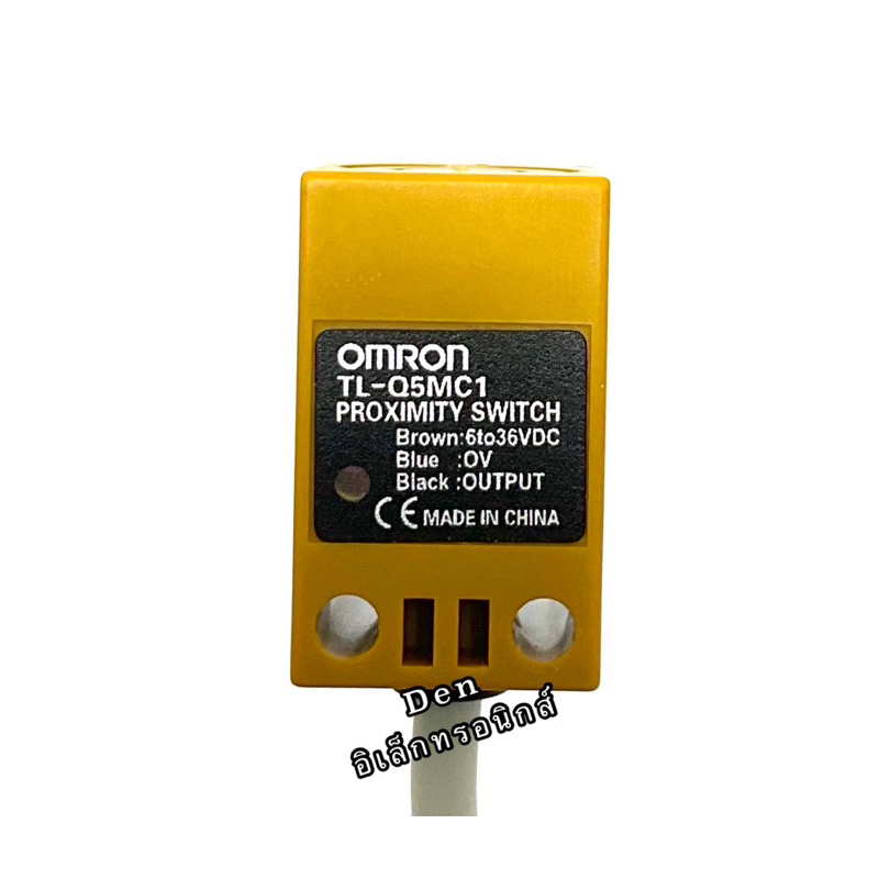 tl-q5mc1-sensor-omron-เซ็นเซอร์-3สาย-npn-no-ใช้ไฟ-6-36vdc-ชนิดจับโลหะ-สินค้าสามารถออกบิลได้
