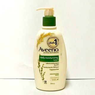 Aveeno daily moisture lotion 354 ml โลชั่นจากข้าวโอ๊ต บำรุงผิวให้ชุ่มชื่น นุ่มนวล