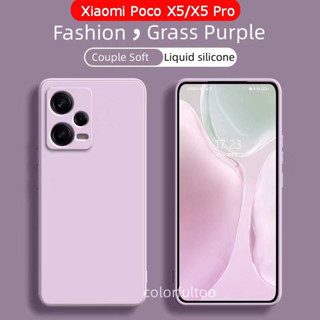 Redmi Note12Pro PlusเคสTPU​นิ่ม​สีพาสเทลแบบคลุมกล้องXiaomi Poco X5 5G/Poco X5Pro 5G/Redmi Note12 5G/Redmi Note12Pro 5G