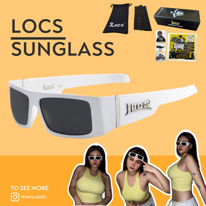 แว่น locs sunglasses แท้ 100 Shopee Thailand