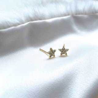 Confetti Sunday Petite Star Stud Earrings