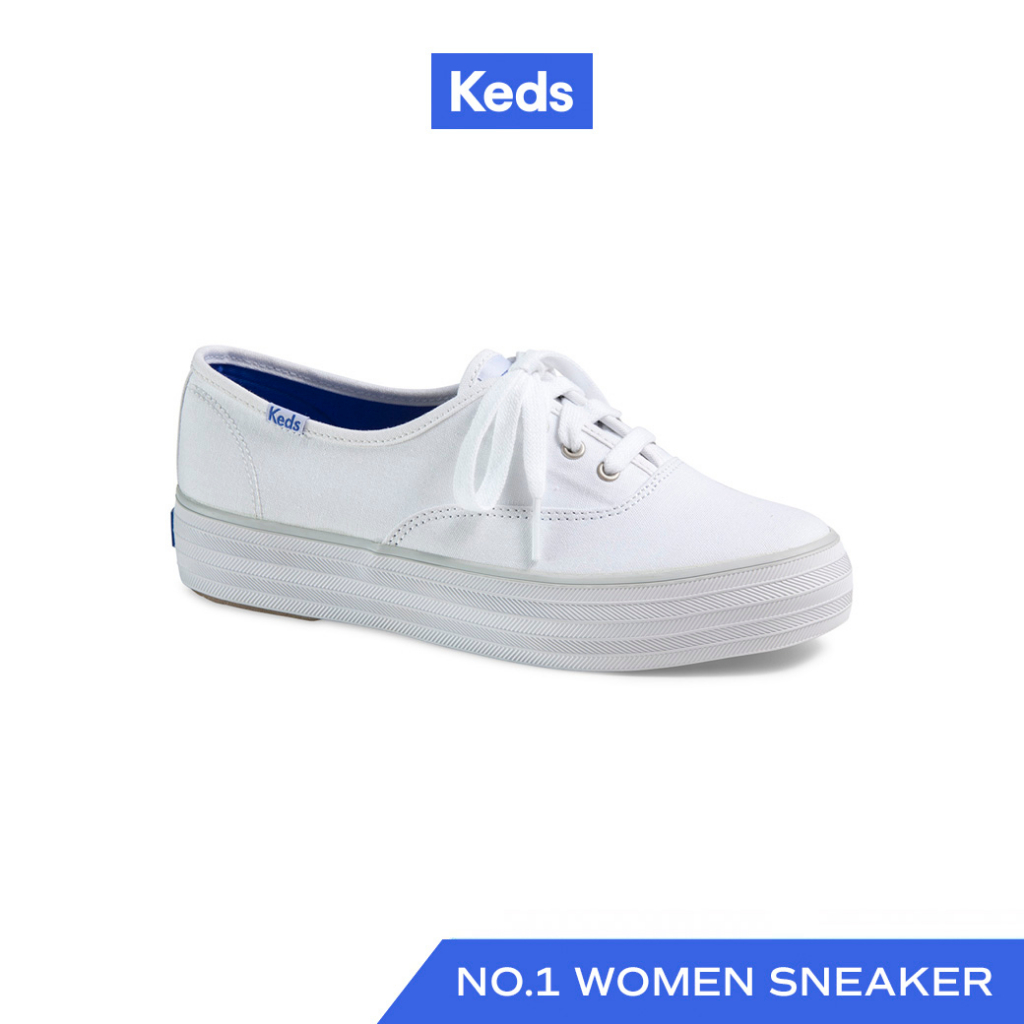 Keds triple store seasonal solids white