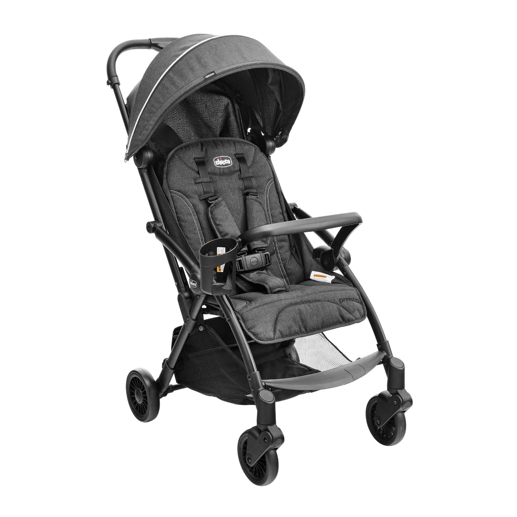 chicco-presto-compact-stroller-graphite-รถเข็นเด็ก-พับอัตโนมัติ-ใช้งานกับคาร์ซีทสำหรับเด็กทารก-chicco-รุ่นใดก็ได้