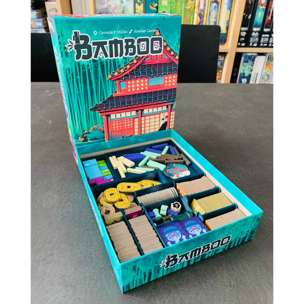 plastic-bamboo-borad-game-organizer-ชุดกล่องจัดเก็บอุปกรณ์สำหรับเกมแบมบู