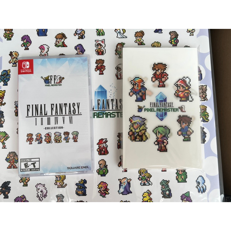 Final Fantasy I-VI Pixel Remaster Collector edition switch us ver. ของ ...