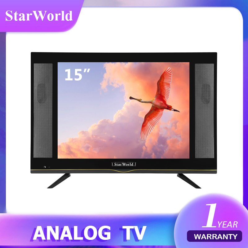 ภาพหน้าปกสินค้าStarWorld LED TV 15" อนาล็อกทีวี ทีวีจอแบน โทรทัศน์ขนาด 15 นิ้ว ทีวี 15 นิ้ว