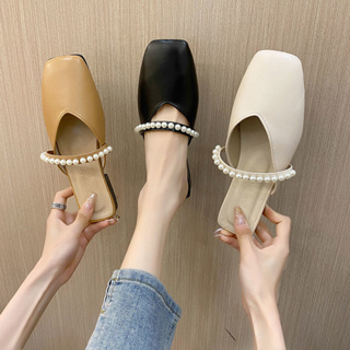 ภาพขนาดย่อของสินค้ารองเท้าผู้หญิง สวมใส่สบาย แฟชั่น ป้องกันการลื่นไถลและทนต่อการสึกหรอ รองเท้านุ่ม