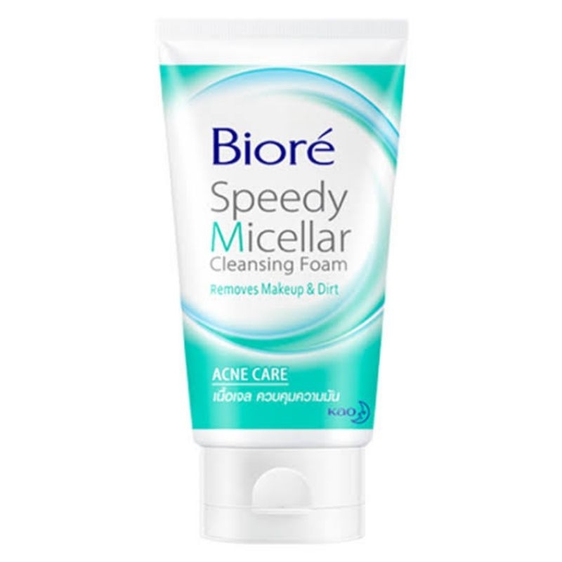 โฟมล้างหน้า-biore-speedymicellar-cleansing-foam-40g-acne-care