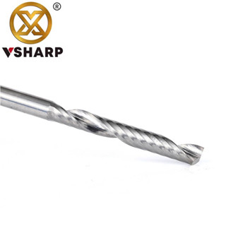 1ชิ้น ดอกกัด end mill คาร์ไบด์ทังสเตน CNC ก้าน 3.175 มม. สําหรับงานไม้ อะคริลิค