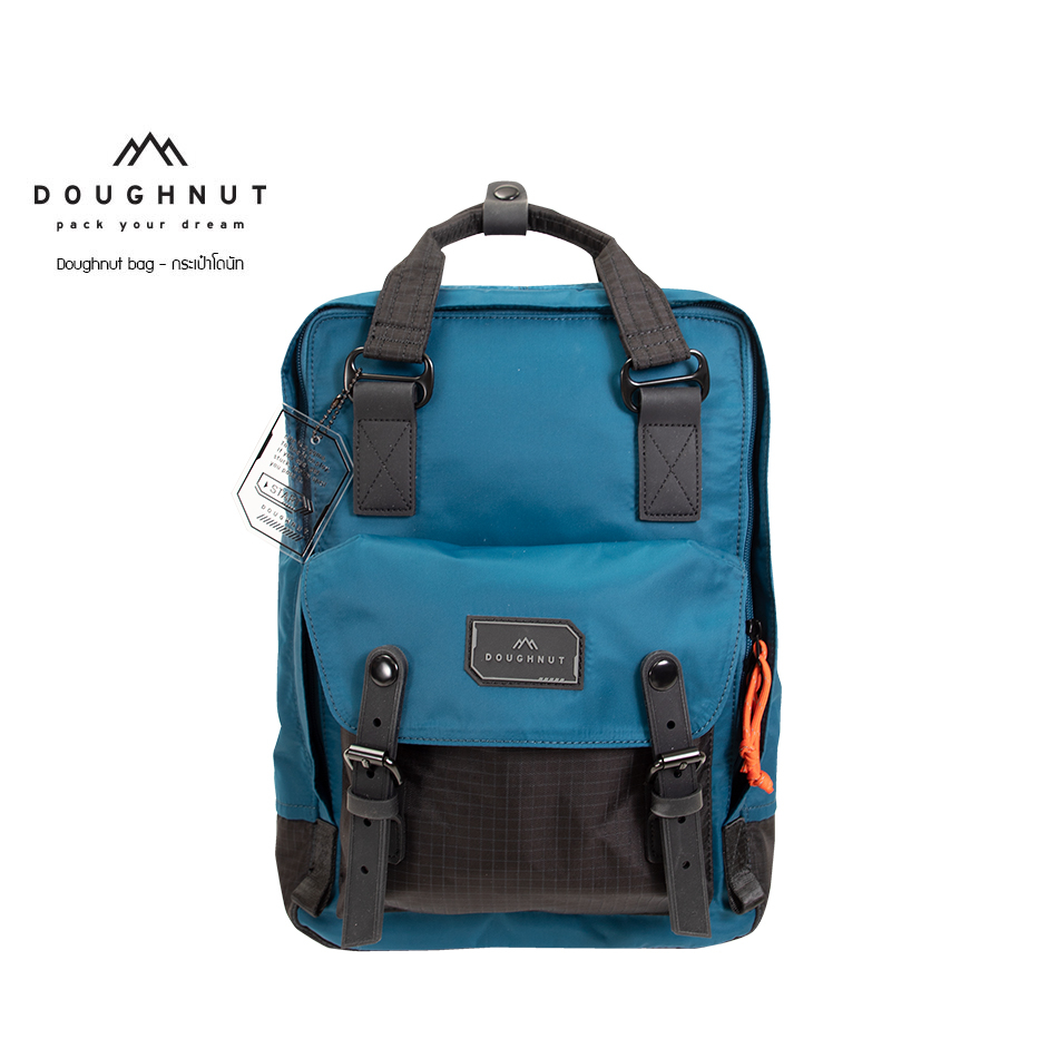 doughnut-bag-macaroon-classic-gamescape-series-dark-teal-กระเป๋าเป้โดนัท-น้ำหนักเบา-สามารถกันน้ำได้-รหัสสินค้า-09255