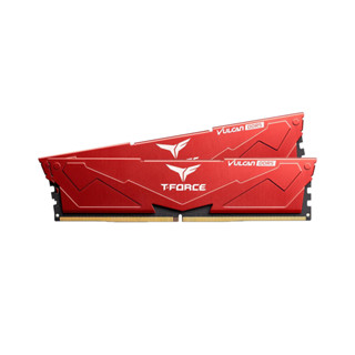 TEAM  RAM DDR5(5200) 32GB (16GBX2) VULCAN RED (FLRD532G5200HC40CDC01)