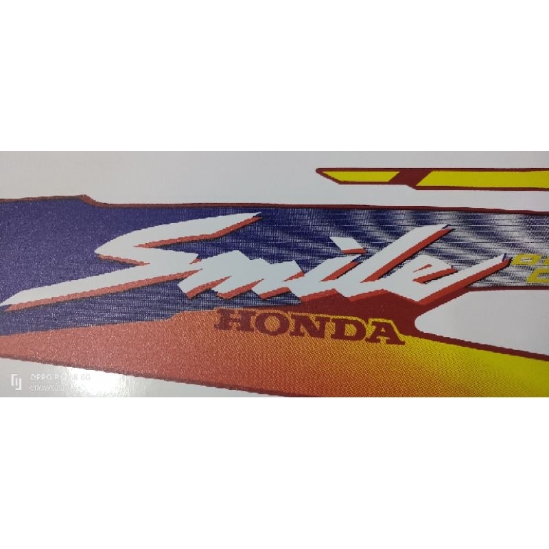 สติ๊กเกอร์-honda-smile-รุ่น2-สตาร์ทมือสีแดง-งานสร้าง