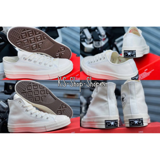 C*nverse Chuck Taylor 70s High👟 ข้อยาวข้อสั้น รองเท้าคอนเวิร์ส สินค้าพร้อมกล่องป้ายแท็กเกาหลีsz36-44