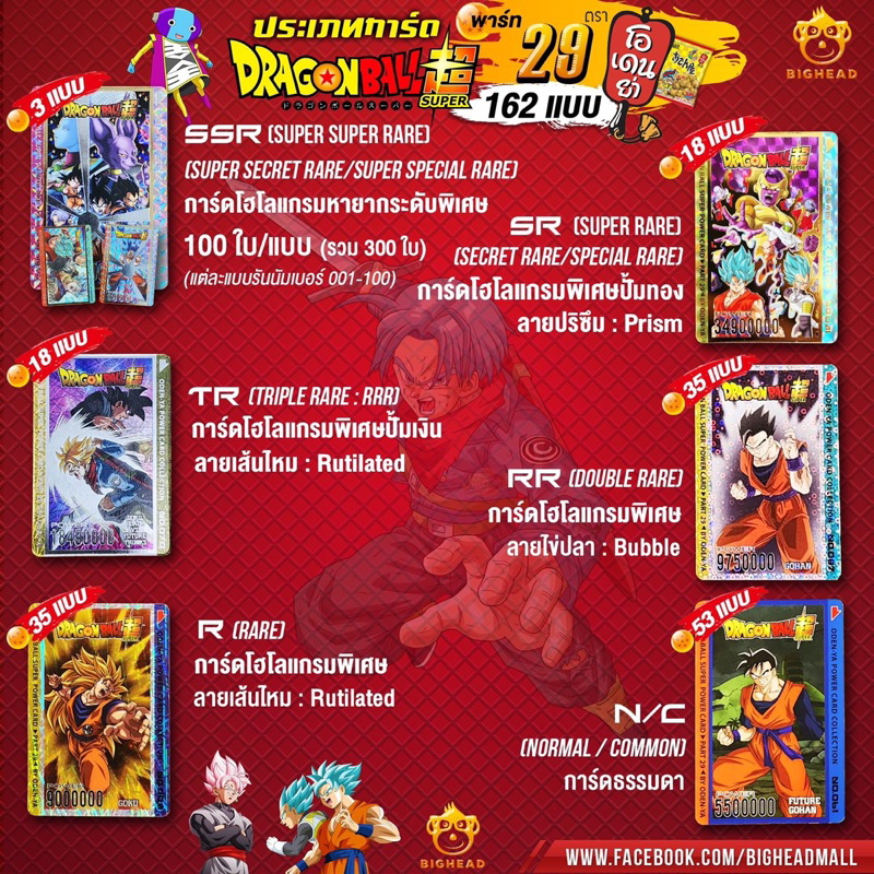 ODEN-YA DRAGONBALL SUPER PART 29 Normal | Shopee Thailand