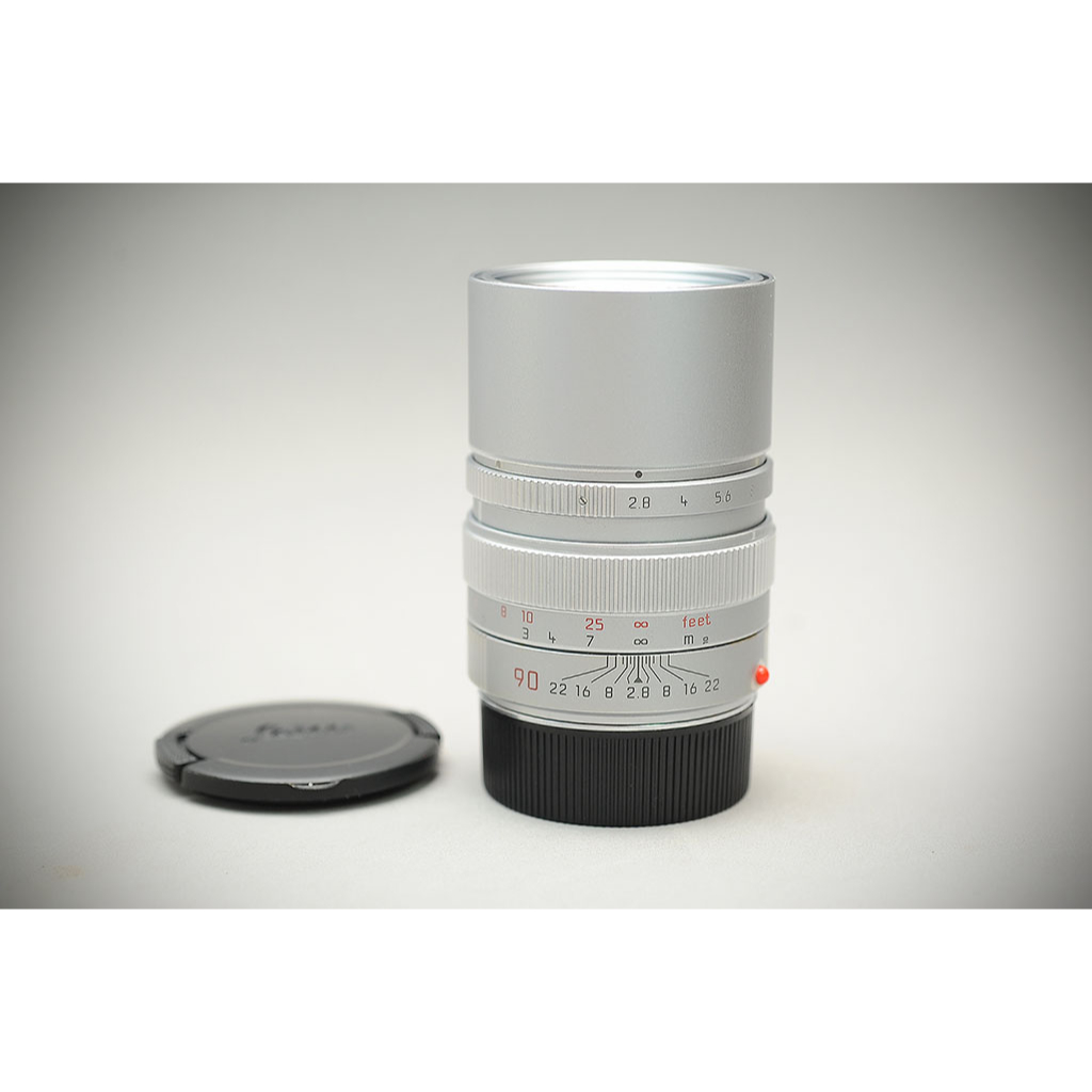 LEICA M ELMARIT 90MM F2.8 E46 SILVER สภาพสวยมาก | Shopee Thailand