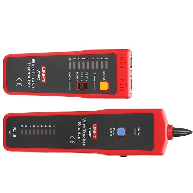UNI-T UT682 Wire cable tracer and tester เครื่องทดสอบสาย และค้นหาสายLAN ...