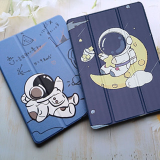 เคสแท็บเล็ต แบบฝาพับ ลายการ์ตูนน่ารักๆ สําหรับ Samsung Galaxy Tab S6 lite/Tab A7 lite/Tab A8 10.5 มีช่องใส่ปากกา เคสหนัง