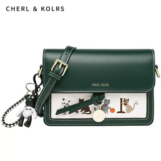 CHERL＆KOLRS กระเป๋าสะพายสุภาพสตรี แฟชั่นสไตล์ต่างประเทศพรีเมี่ยม