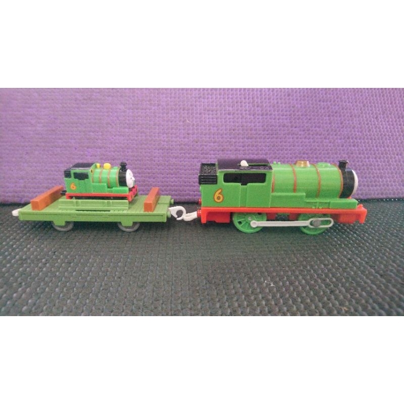 รถไฟ-tomy-plarail-thomas-amp-friends-percy-โทมัสและผองเพื่อน-งาน-mattel-หายาก