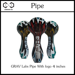 แจกันแก้ว บ้องแก้ว GRAV Labs Pipe With logo 4