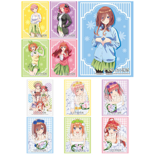 ภาพหน้าปกสินค้าซองใส่การ์ด 1 ใบ Bushiroad Sleeve Movie Gotoubun no Hanayome : Nakano Ichika, Nino, Miku, Yotsuba, Itsuki ที่เกี่ยวข้อง