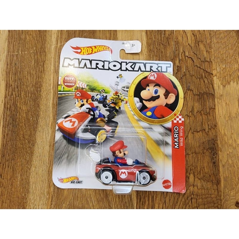 Hot Wheels Mario Kart Mario Wild Wing แท้จากญี่ปุ่น ฮอตวิล รถมาริโอ้ คาร์ท ของใหม่มือ 1 9827