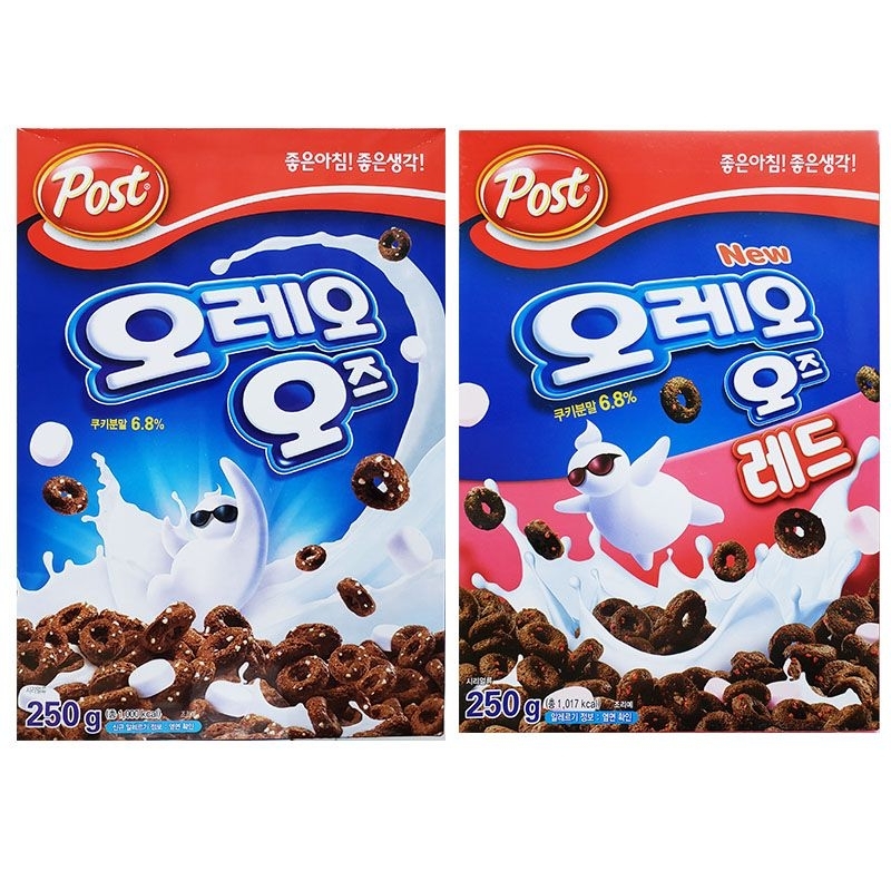 ภาพหน้าปกสินค้าOreo Cereal 250ก (เกาหลี) ล๊อตใหม่
