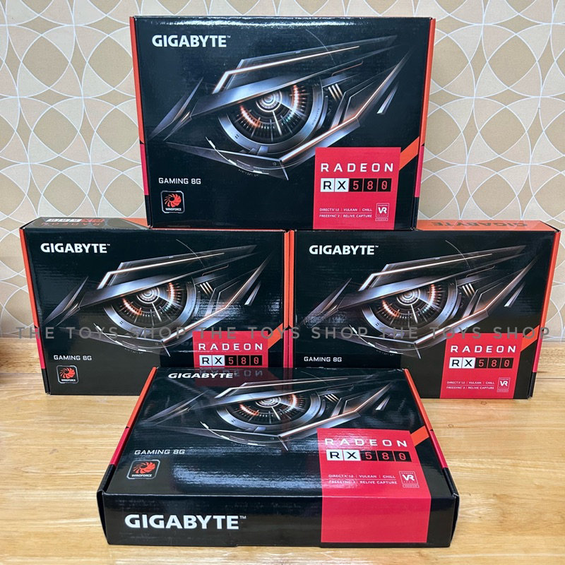การ์ดจอ Rx 580 8G ( rev 2.0 )มือสองมีประกัน | Shopee Thailand