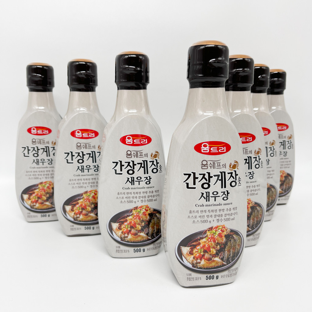 ซอสเกาหลี-ซีอิ๊วดองกุ้ง-ซีอิ๊วดองปู-marinade-sauce-500g-น้ำดองซีอิ๊วเกาหลี-อาหารทะเล-ซอสหมักดองปูเกาหลี