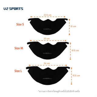 ภาพขนาดย่อของภาพหน้าปกสินค้าU2SPORTS Caddie Extreme หน้ากากผ้ากันแดด เปิดจมูกและปาก ปิดถึงโคนหู unisex ไม่มีแพคเกจ จากร้าน u2sports บน Shopee ภาพที่ 4