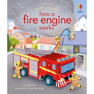 How a Fire Engine Works - Usborne Peep Inside Board Book