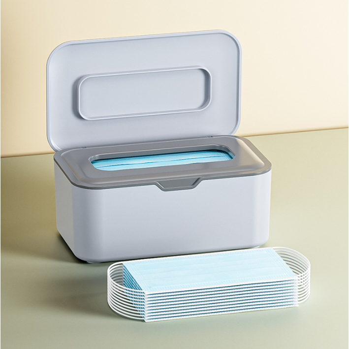 กล่องเก็บแมส-กล่องใส่แมส-กล่องเก็บหน้ากาก-กล่องใส่หน้ากากอนามัย-กล่องถุงมือ-คุณภาพสูงpp-อเนกประสงค์-storage-box-มี3สี