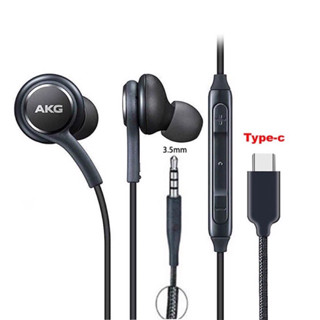 หูฟังแจ็ค TypeC ตัวใหม่ล่าสุด ใช้สำหรับ Samsung Note10 Note10plus A80 AKG Headset Type-C