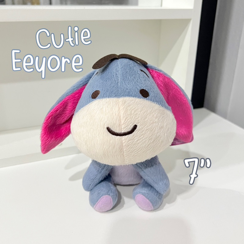 พร้อมส่ง-disney-ลิขสิทธิ์แท้-ตุ๊กตา-cutie-eeyore-winnie-the-pooh