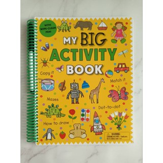 My Big Activity book - wipe clean หนังสือกิจกรรมแบบเขียนลบได้