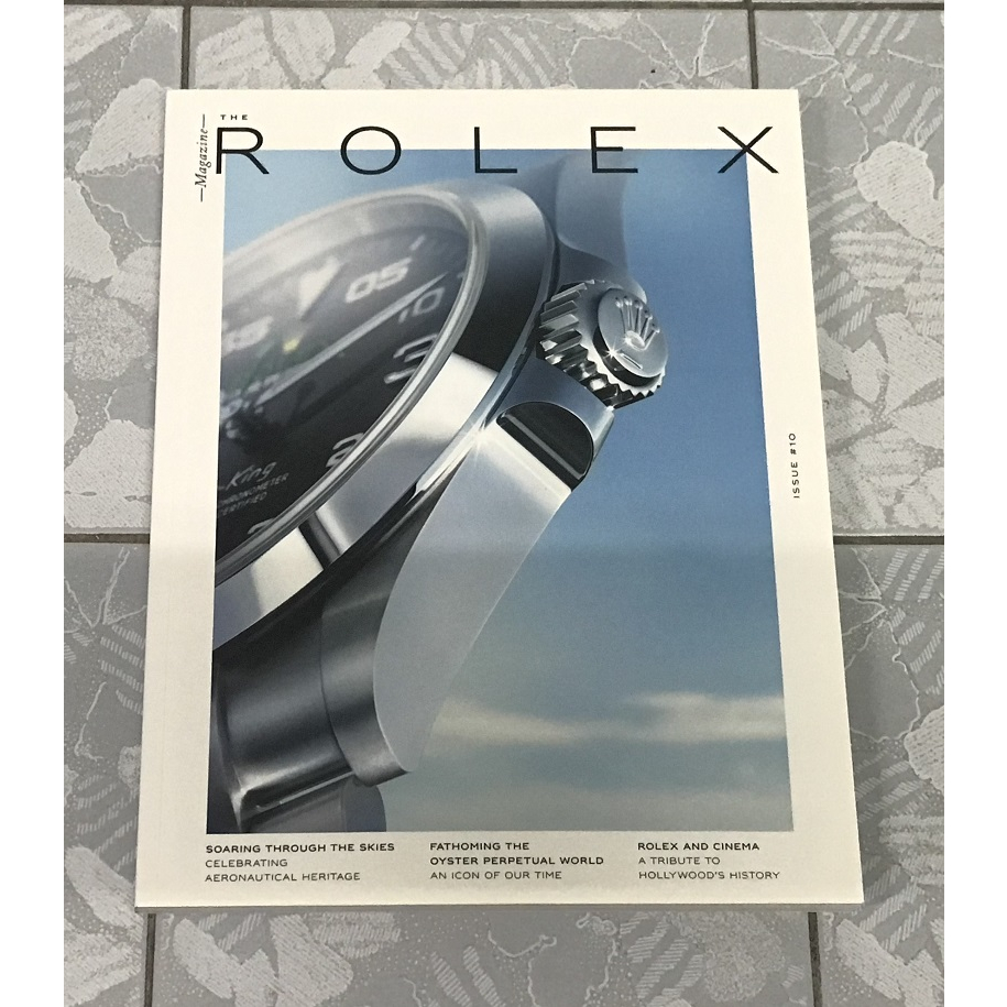 สินค้าพร้อมส่ง!!! Rolex Magazine Issue 10 หนังสือ Catalog Magazine แคต ...