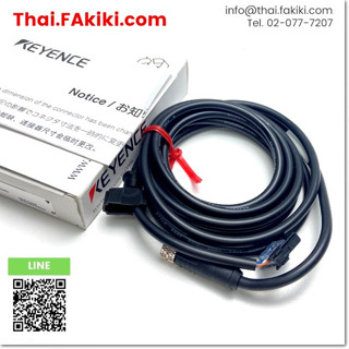 พร้อมส่ง, (A)Unused, OP-87056 Laser Sensor Head, หัวเซนเซอร์เลเซอร์ สเปค 2m, KEYENCE (66-007-209)