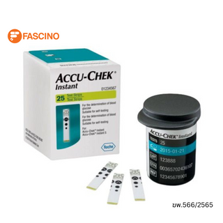 Accu-Chek แผ่นวัดน้ำตาล รุ่น Instant (25 ชิ้น)