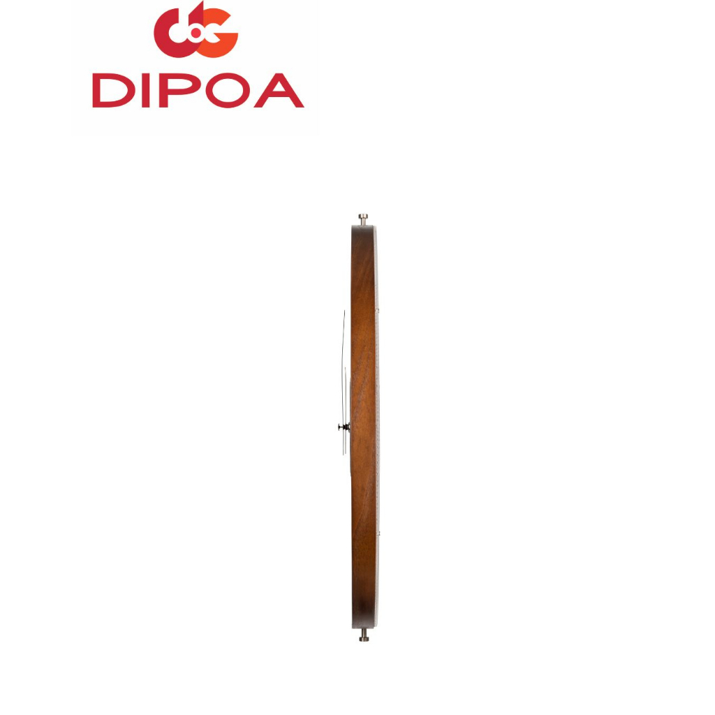 dipoa-new-arrival-นาฬิกาแขวนไม้-รุ่น-wn103db-สีน้ำตาลเข้ม-ขนาด-40-7ซม-x-43-9ซม-x-หนา-3-8ซม-wall-clock