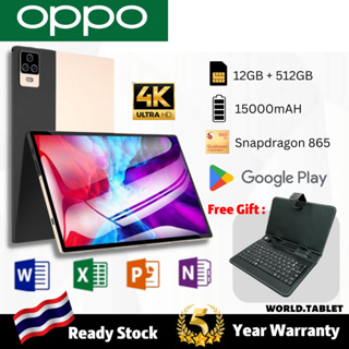 ภาพหน้าปกสินค้า🔥2023 NEW Oppo Table🔥 PCแท็บเล็ต 10.1 Inch Android 11 🔥6GB RAM 128GB ROM🔥 สองซิม 4G  รองรับซิมการ์ดทุกเครื่อข่าย ที่เกี่ยวข้อง