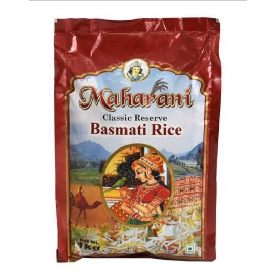 Maharani Basmati Rice 5Kg ข้าวยอดฮิต ของอินเดีย ข้าวบาสมาติ กิโลกรัม ...
