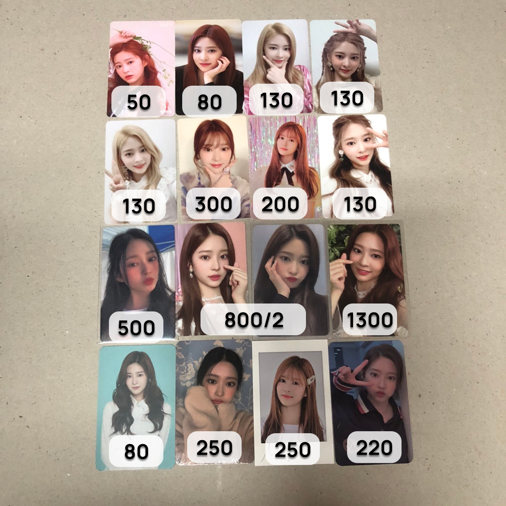 การ์ดมินจู-minju-iz-one-พร้อมส่ง-ของแท้ทุกใบ