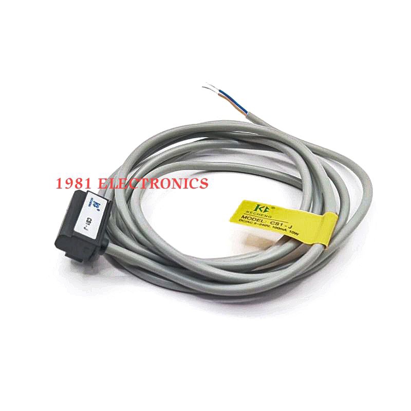 CS1-J REED SWITCH สวิตช์แม่เหล็ก เซ็นเซอร์แม่เหล็ก 2สาย ชนิด NO ...