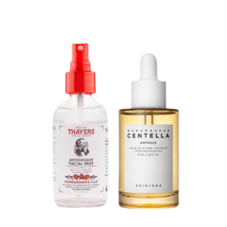 SKIN1004 Madagascar Centella Ampoule 55 ml + Thayers Antioxidant Facial Mist Witch Hazel