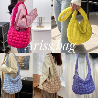 กระเป๋านุ่มนิ่ม ก้อนเมฆ แฟชั่น  ทรงคอสoversize shoulder bag